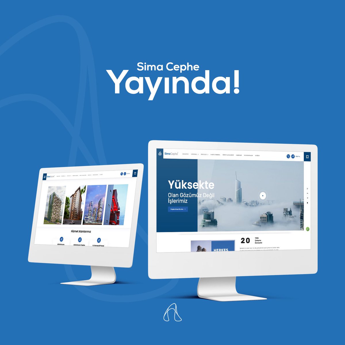 artlinemedya's tweet photo. Cephe giydirme teknolojisinde öncü ve lider firmalar arasında bulunan @simacephe ailesine bizleri tercih ettiği için teşekkür ederiz. https://t.co/3ArlSQX0Wp yayında ✔️
#webdesign #webdeveloper #mobilyatasarım #simacephe #artlinemedya https://t.co/pVR2G5xv7y