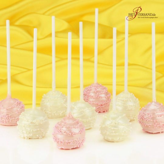 Der moderne Kuchen am Stiel – Cake-Pops! 🍰🍭 Ihr habt richtig gelesen, das ist kein Aprilscherz! Sie sind superschnell gemacht und ... 
pati-versand.de/hochzeit/