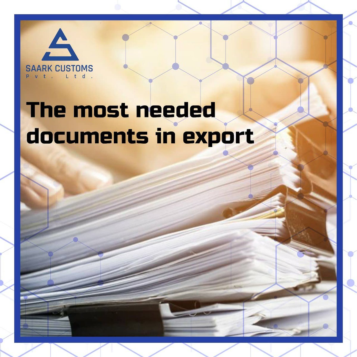 CustomsSaark's tweet photo. Know what are the basic Documents required for Import-Export.

Like👍🏻 Comment 🔁 Retweet 

Our director has more than 25+ years of experience in this industry.
For more information Contact us : 
Phone - 9637226744
Mail -https://t.co/LmvIU5jgpk
Instagram : saark_customs https://t.co/u8SwKdEmip