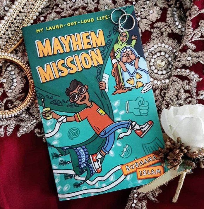 IT'S PUBLICATION DAY! 💛

MAYHEM MISSION, illustrated by <a href="/farahkhandaker/">Fkhart</a>, really is something special. It's a tale of love, laughter and utter carnage. Thank you so much for the support. Everyone has been so generous with their feedback and I could not be more grateful 😊