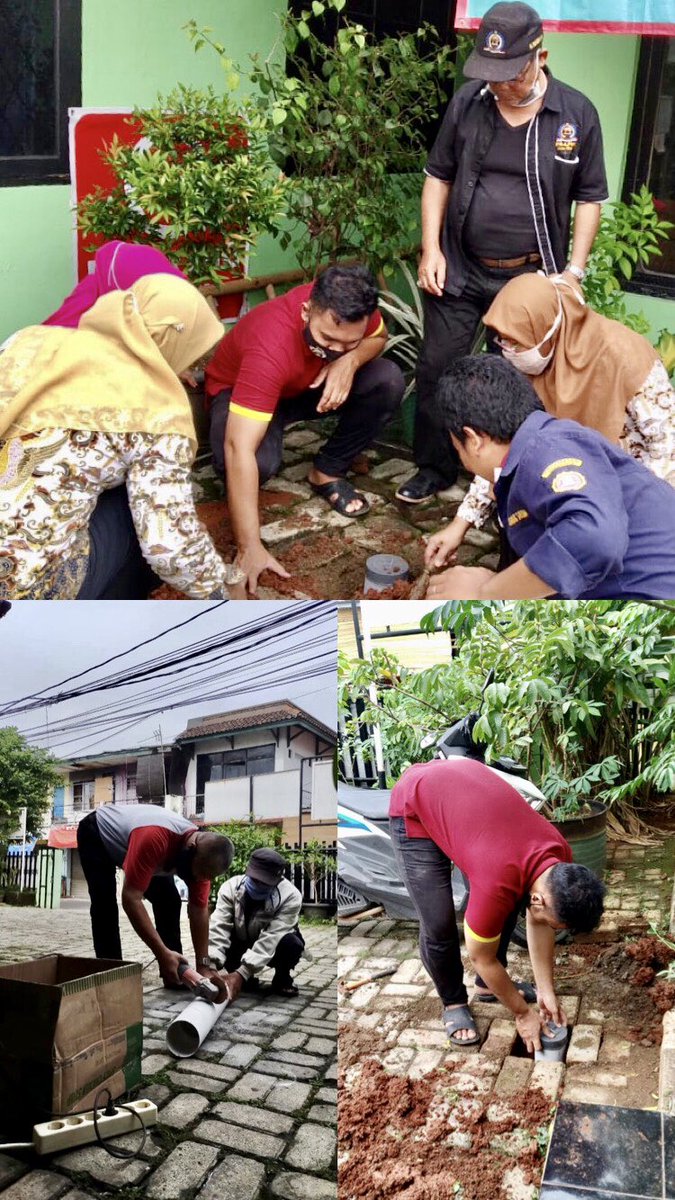 TriSaktiAnggoro's tweet photo. Lubang Resapan Biopori💧 https://t.co/N3KL6B7SRe