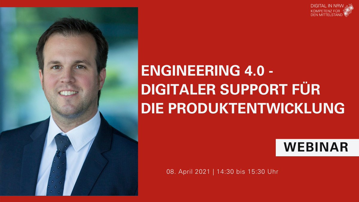 digitalinnrw's tweet photo. Nächste Woche Donnerstag gehen wir in unserem Webinar mit Dr. Christian Tschirner vom Tool-Anbieter Two Pillars auf die Herausforderungen und Erfolgsfaktoren der Digitalisierung im Engineering ein.
Mehr erfahren: https://t.co/529WdqlY3o
#Webinar #Engineering4.0 https://t.co/AERgYZXgMh