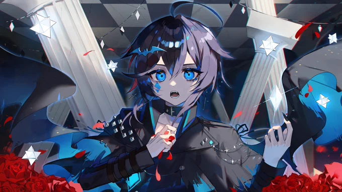 空星きらめさんの「ヴァンパイア」イラストを描かせていただきました??
https://t.co/cJjfoG0MEZ 