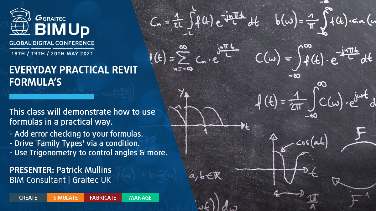 Graitec_Group's tweet photo. If you use #AutodeskRevit, make sure you attend the free #GraitecBIMUp Conference ➡️ https://t.co/fbgSLn6KZN
We will be running a number of @AutodeskRevit classes, including one on how to apply #Revit formulas to your everyday work.
#BIM #BIMUp #Autodesk https://t.co/KXiLAF4IRd
