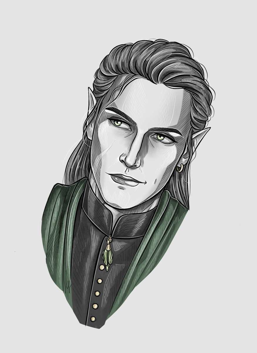 AnGeLina_7171's tweet photo. Avmil
#artwork #art #ArtistOnTwitter #portrait #sketch #man #originalcharacter #digitalart #mage #witchmaster #elf #fantasy #procreate https://t.co/jYAzFsaZ0Y