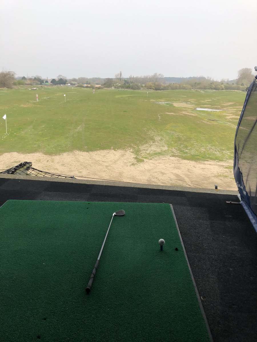Brilliant morning had smashing some balls at the driving range today with one of the pupils @TregonwellAAT ⛳️🏌️‍♂️