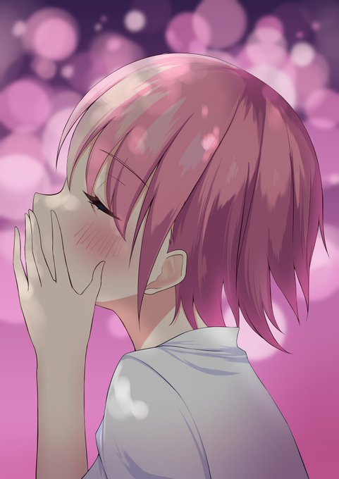 ほめてれさんがTwitterに投稿した中野一花(五等分の花嫁)のイラスト。