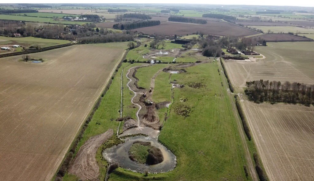 Been at least 10 years since I delivered my first river restoration project, hopefully be fortunate enough to still be involved with them 10 years on <a href="/N_Rivers_Trust/">Norfolk Rivers Trust</a> <a href="/WilliamMorfoot/">WilliamMorfootLtd</a>