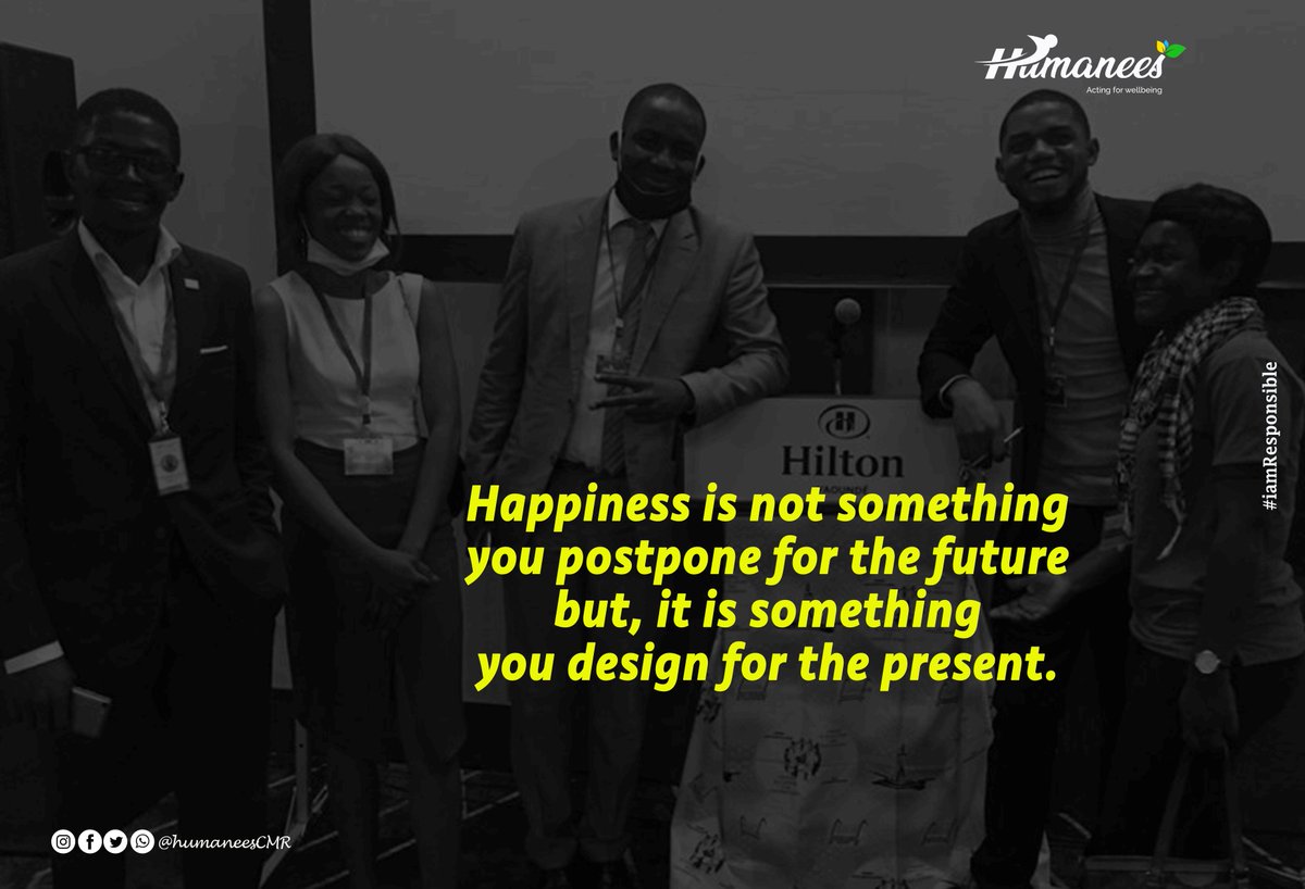 #Happiness 😂 ☺️

😇 Happiness is not something you postpone for the future but, it is something you design for the present. From the beginning of this month, make each moment a happy one.
Be happy 🤣 today and always.

#iamhumanees #joyful #love #Smile #africa4Her
#HappyNewMonth