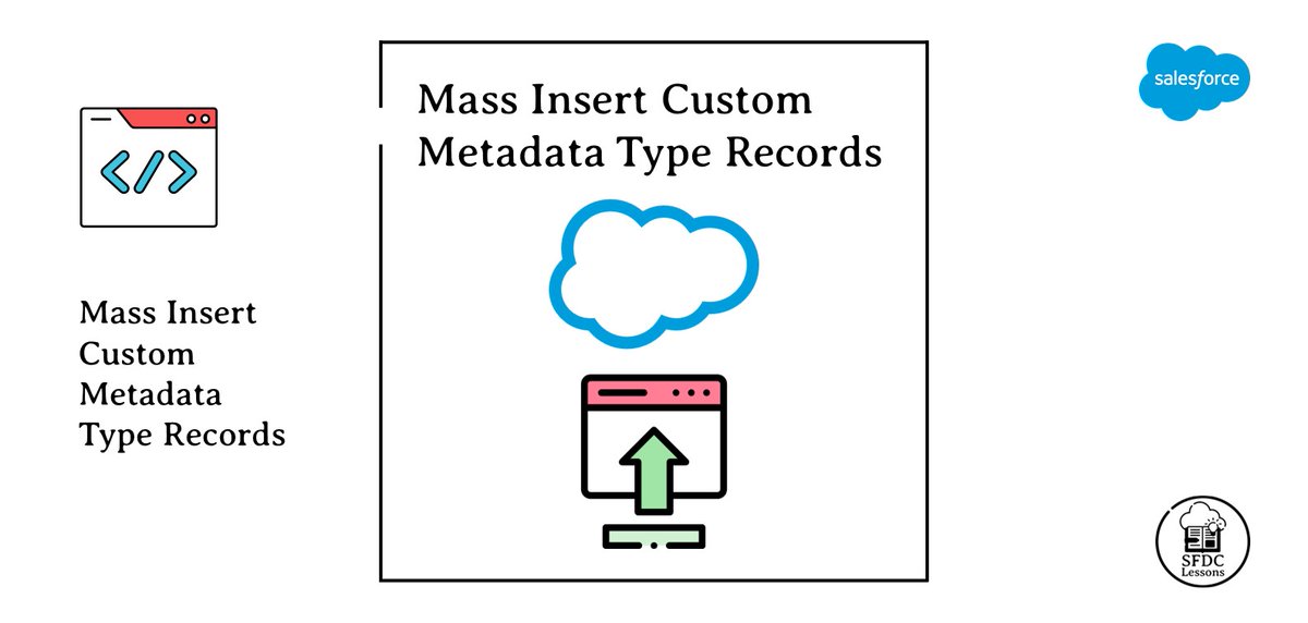 SfdcLessons's tweet image. 🔗sfdclesson.com/2021/02/20/mas… #Salesforce @SalesforceDevs #CustomMetadata #VsCode #Devops