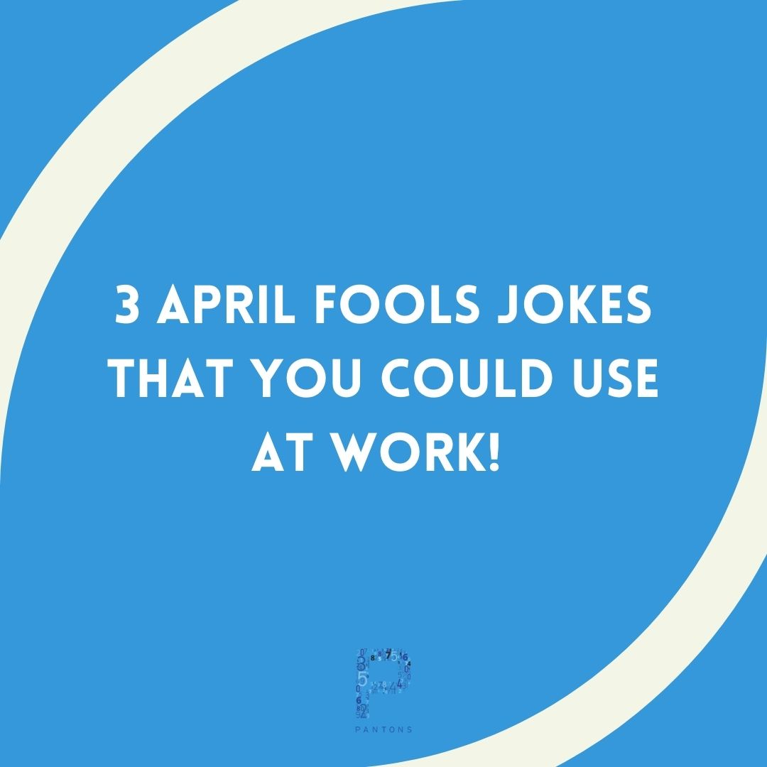 PantonAccounts's tweet photo. Its April fools day! Here are 3 ways you can use a few harmless jokes on your colleagues at work! 😆 Enjoy! 😂
 Call Panton Accountancy Services today on 01908 414105 or email us on info@pantons.net if you have any quires or questions. #AprilFools #Pranks https://t.co/scJQIQC2sl