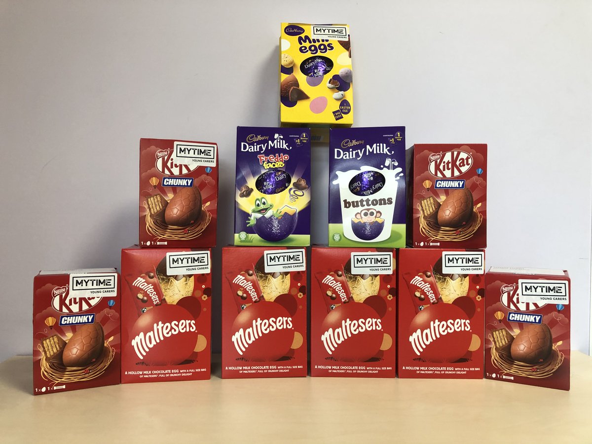 Kinson_Academy's tweet photo. We have been lucky to receive Easter donations from #HopeforFood and #mytime Young Carers. Thank you so much Happy Easter everyone. https://t.co/foCoZQZimg