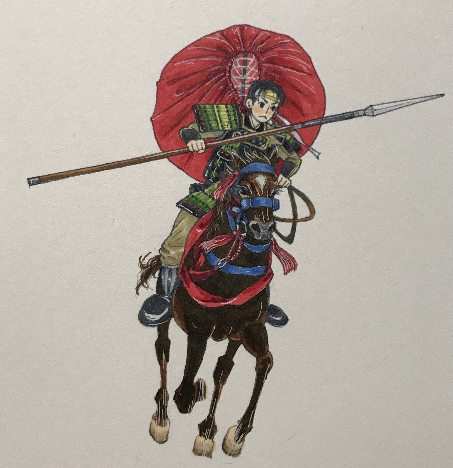 武士の背中に風船？選ばれし者の証「母衣（ほろ）」の意味や役割