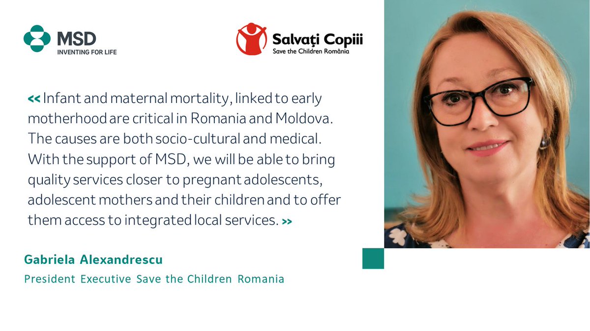 MSD Europe (@msdeurope) on Twitter photo While Romania ranks first in the EU for #infant #mortality, the situation is worse in neighboring country, Moldova. Together with <a href="/ROSalvatiCopiii/">Salvati Copiii</a> and the Center for Information and Documentation on Children’s Rights in Moldova we are certain to make a meaningful change! While Romania ranks first in the EU for #infant #mortality, the situation is worse in neighboring country, Moldova. Together with <a href="/ROSalvatiCopiii/">Salvati Copiii</a> and the Center for Information and Documentation on Children’s Rights in Moldova we are certain to make a meaningful change!