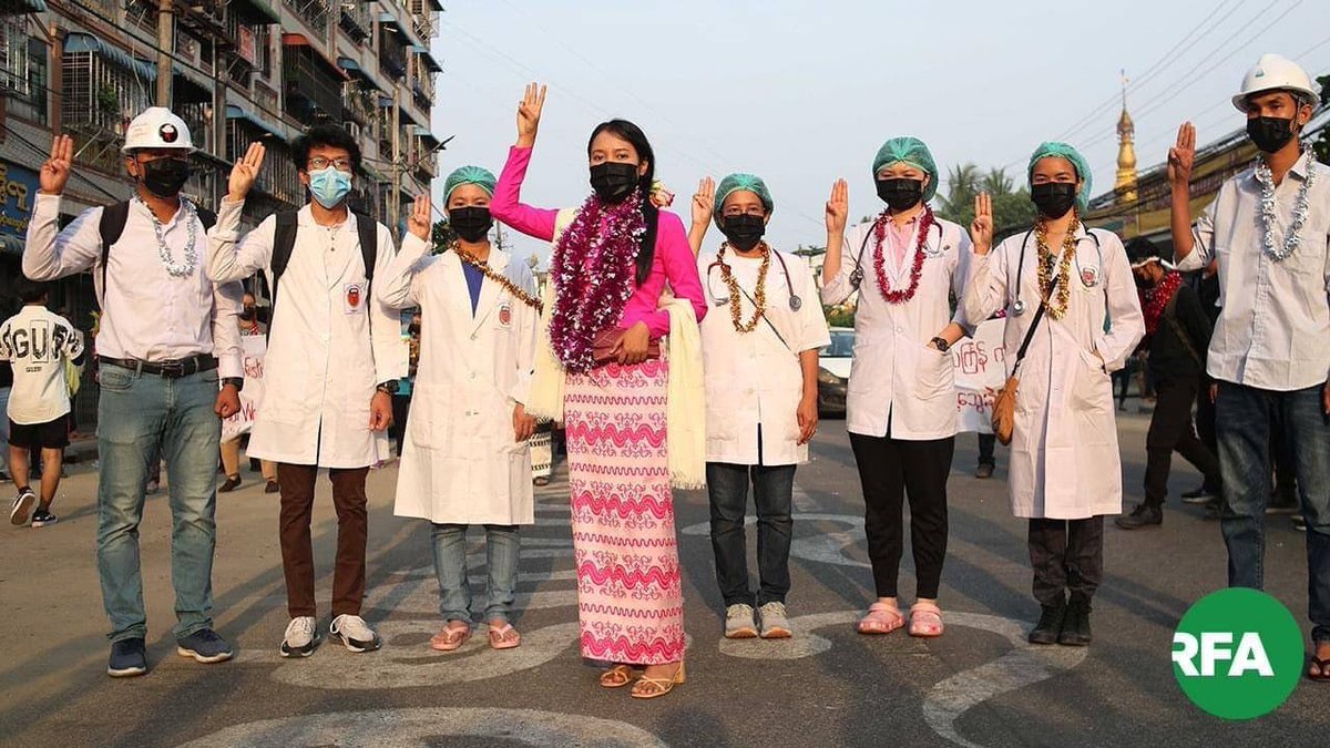 Myanmar people used to celebrate ThingyanFestival on April to welcome NewYear but this year people protesting to boycott Thingyan held by illegitimate government and fighting for democracy.
SUPPORT FEDERAL ARMY
#WeSupportFederalCharter
#Burn2008
#Apr1Coup
#WhatsHappeningInMyanmar