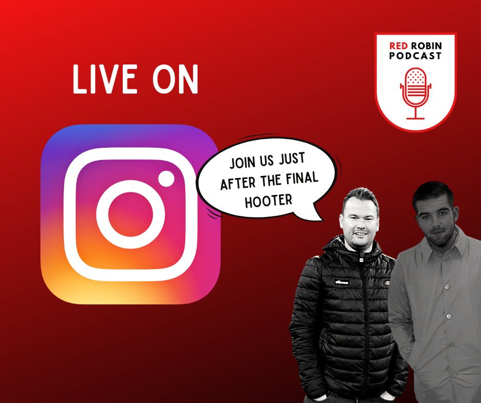 AppleyardJoseph's tweet photo. 𝐑𝐎𝐕𝐄𝐑𝐒 🆚 SAINTS
Head over to the #RedRobinPodcast Insta page straight after the game and listen to Joe and Chris as they give their thoughts on Rovers performance this evening.
🎙- https://t.co/rJXbxeNxES https://t.co/xUW2ilk97e