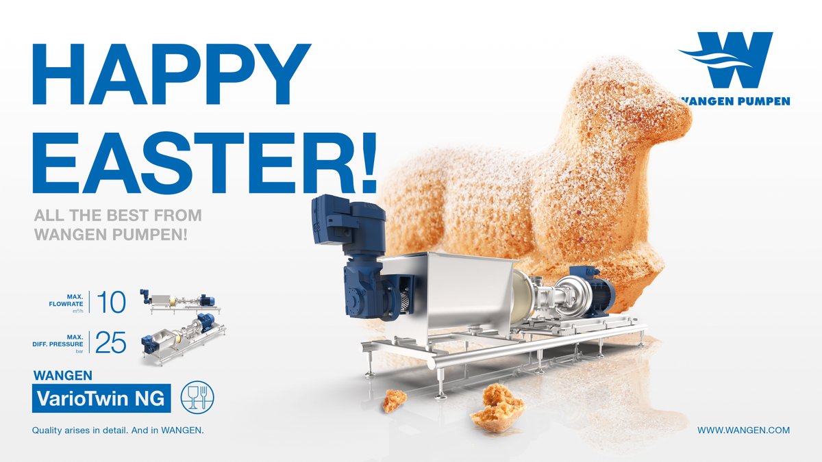 HAPPY EASTER!
And all the best from WANGEN PUMPEN.

#wangen #wangenamerica #easter #ostern #familyandfriends #strongpartner