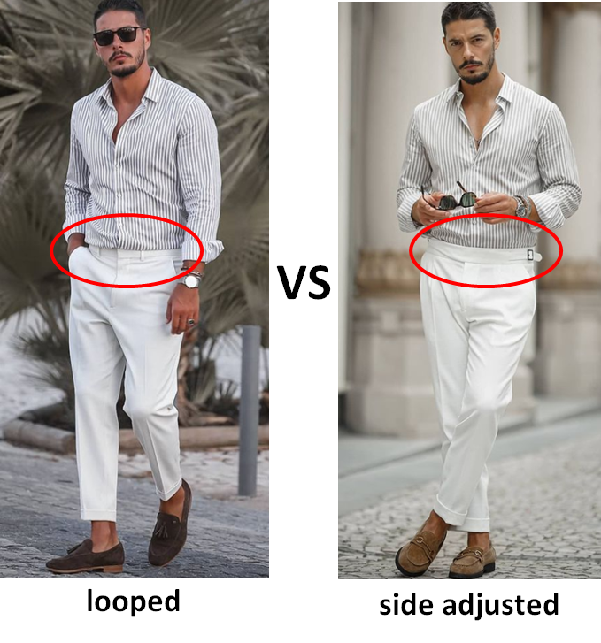 Casual Suits Pants Dress Men Clothing Beltless Trousers Grey Slim Fit  Fashion Daily Wedding Groom Wear Plus Size 36 5 Colors - AliExpress