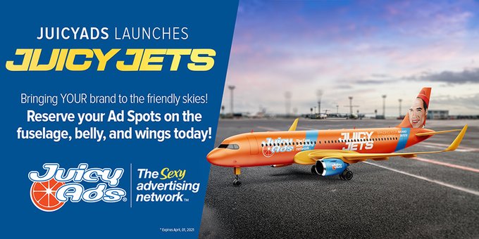 We are happy to announce the launch of JuicyJets! 🧡 For more information on JuicyJets advertising opportunities<a href="/tag/keepitjuicy"class="tags"><span>#keepitjuicy</span></a>