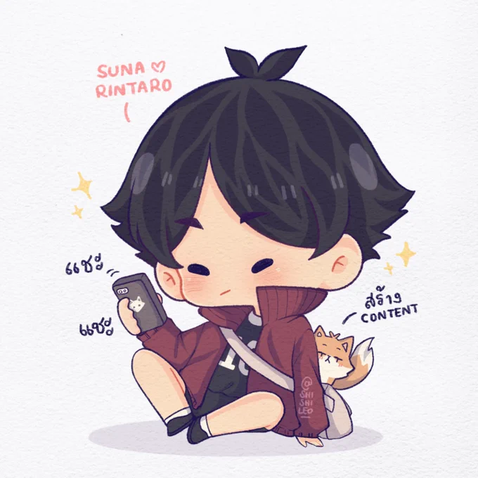 inarizaki ⛩?✨
(สี่ลายนี้เอาไปทำโปสการ์ดด้วยคับ) 