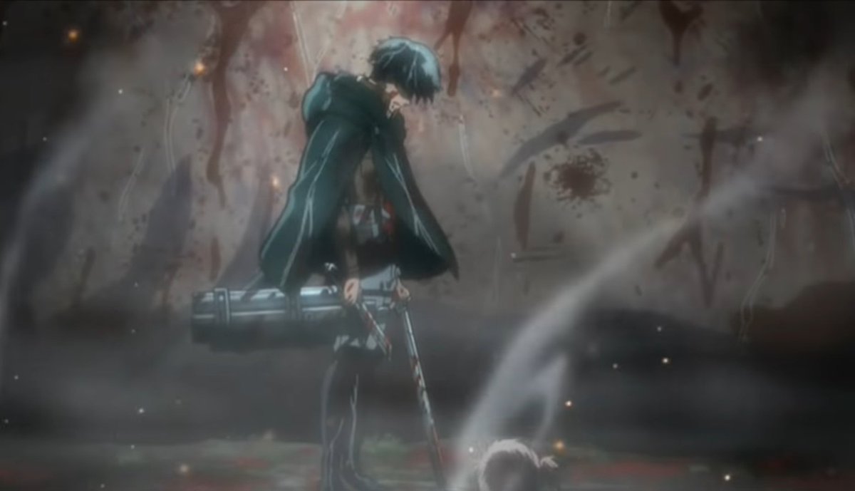 errorzyntax's tweet photo. when you realized Levi Ackerman has suffered so much, but not once did we see him complain about how unfair and cruel his life was, he just accepts it and tries his best to survive and make sure the sacrifices of his comrades are not in vain :( https://t.co/6noRPRPysT