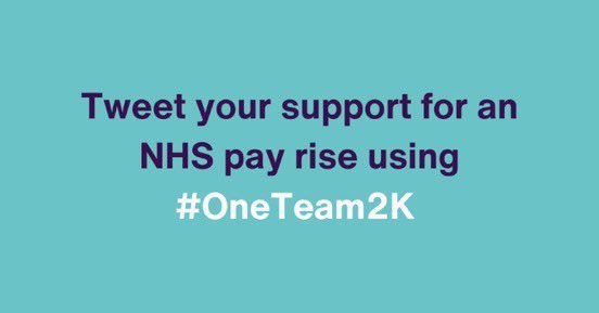 I support @unisontheunion campaigning for an NHS pay rise, click below to show your support 👇🏼 #OneTeam2K #2Daysfor2K