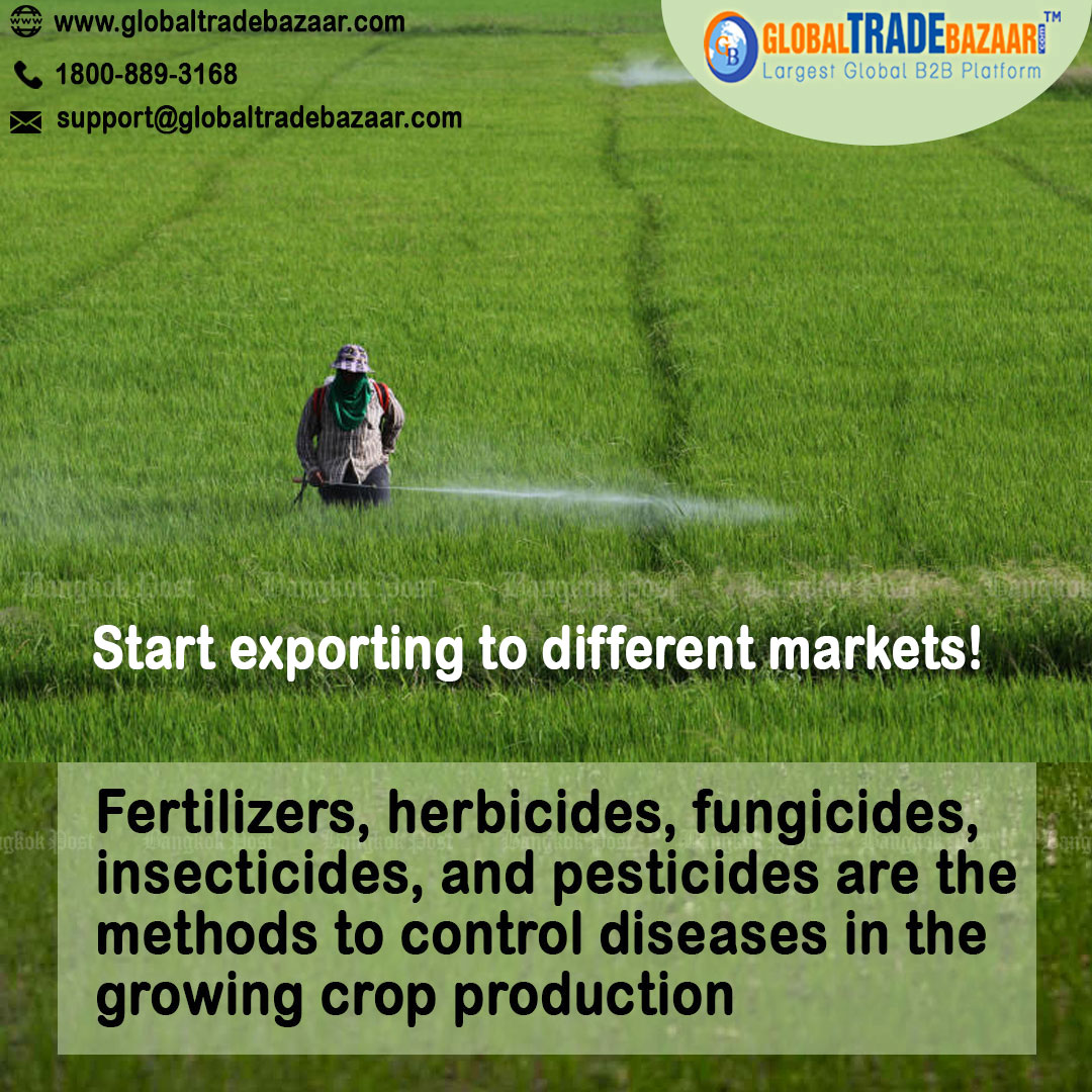 Gtradebazaar's tweet photo. An agrochemical or agrichemical, a contraction of agricultural chemical, is a chemical product used in agriculture. The fertilizers contain the essential nutrients required by the plants, including nitrogen, potassium, and phosphorus.
 #globaltradebazaar #GTB https://t.co/cO65zHJaiB