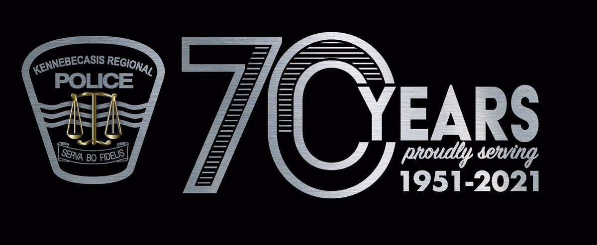 Today we celebrate 70 years of police service! To mark this milestone, we encourage all residents of the Kennebecasis Valley to join us in commemorating our shared history and strong community spirit on-line! <a href="/KRPFTraffic/">KRPF Traffic</a> <a href="/Quispamsis/">Town of Quispamsis</a> <a href="/Rothesay_NB/">Rothesay</a>