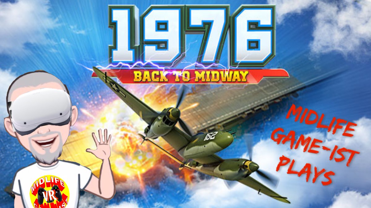IstMidlife's tweet photo. I am a huge fan of arcade topk down shooters #1976BacktoMidway a superb #VR update of 1942 &amp; 1943. upgrades &amp; multiple challenges add to replay ability @IvanovichGames Midlife Game-ist Livestream - 1976 Back to Midway- Oculus Quest 2 - Arca... https://t.co/GdezbKMRkf via @YouTube https://t.co/BEhqGE8tEC