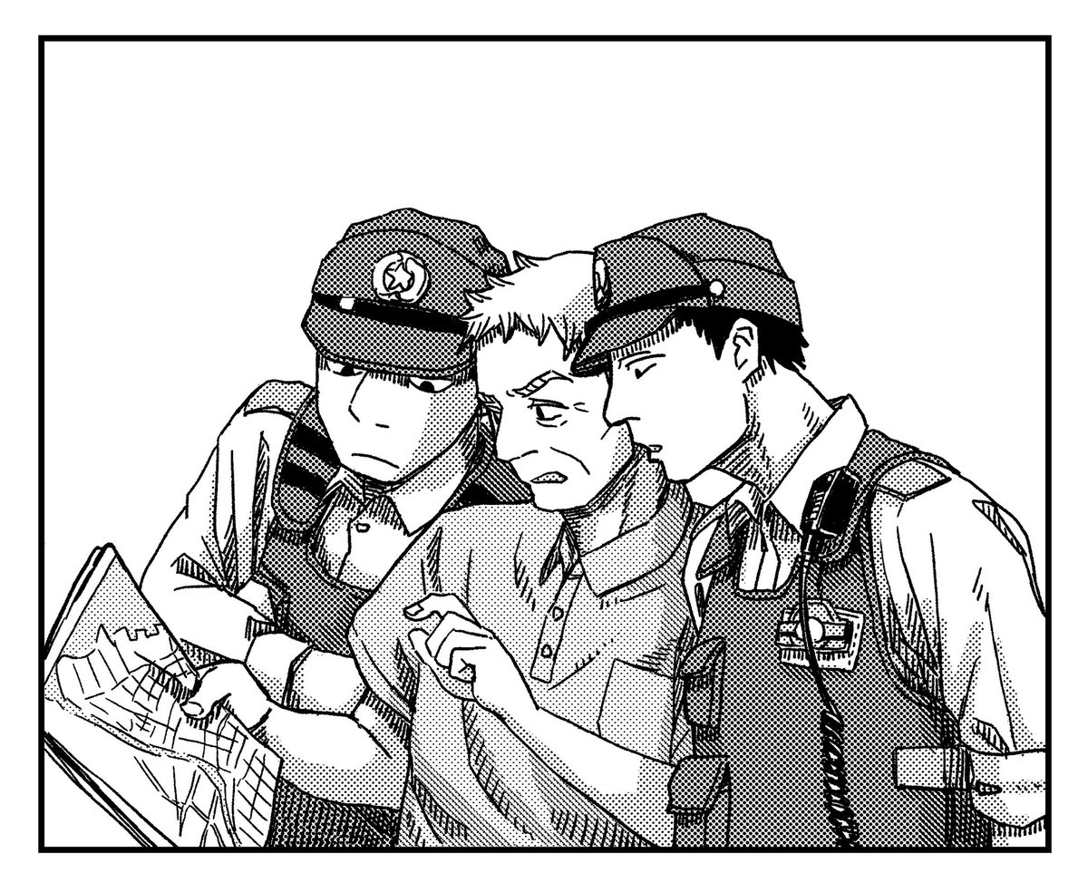 今日は後回しにしてたオッサンをいっぱい描いた。何か最近ちょっと基礎的な画力が上がった気がする。 