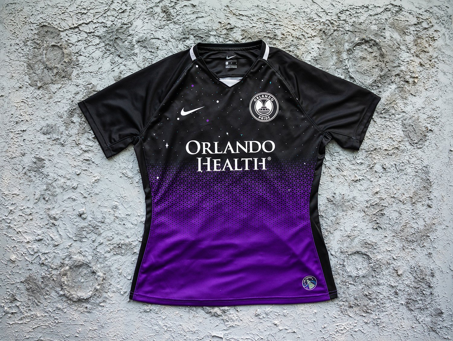 Classic Football Shirts X Shirt Alert Orlando Pride 2021 Ad Astra shirt Paying tribute to Central Florida s iconic Space Coast and the many trailblazing women whose accomplishments inspired generation...