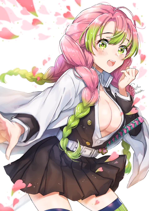 こっちみて蜜璃ちゃん! 