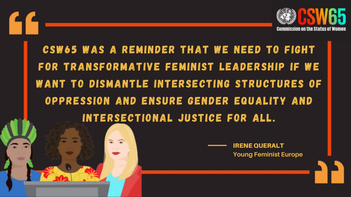 #CSW65 was challenging norms, transforming habits, changing laws, taking action and inspiring others to create a world without gender discrimination. 📣 #GenerationEquality