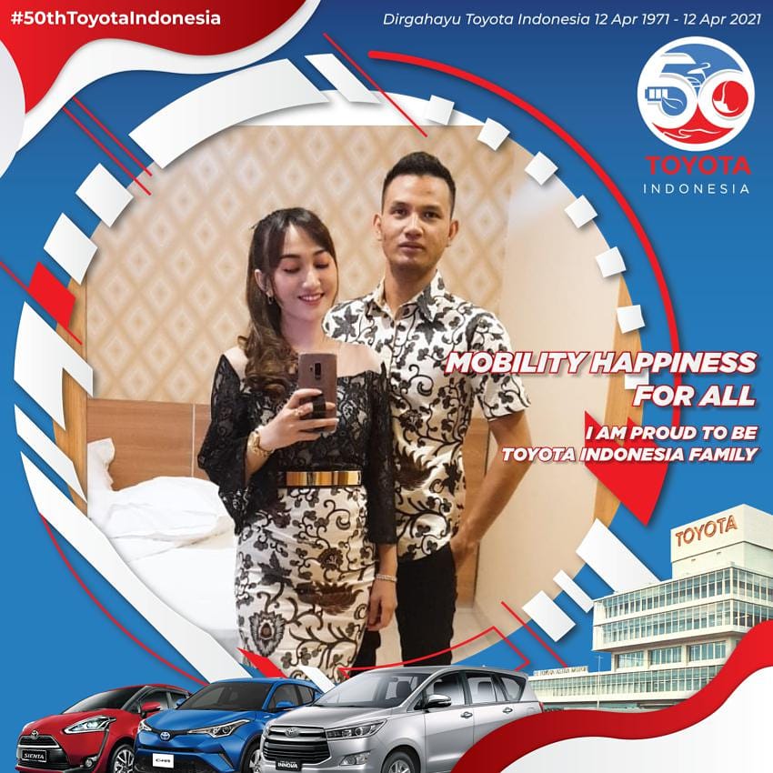 bapakenom's tweet photo. #50thToyotaIndonesia
#beproud
#TMMIN https://t.co/bvUiE7RiAq