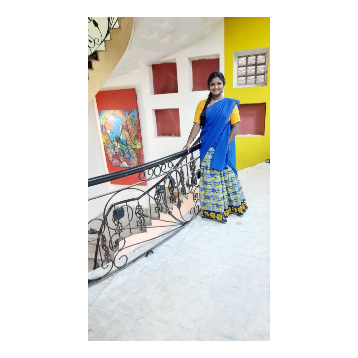 Shanthinimathi's tweet photo. #thangam intha vaaram blue 💙
.
#vijaytv #velaikkaranserial #velaikkaran #blue #hotstar #100happydays #day11 #shanthinimathivanan @vijaytelevision https://t.co/m6Q7xYQ6w5