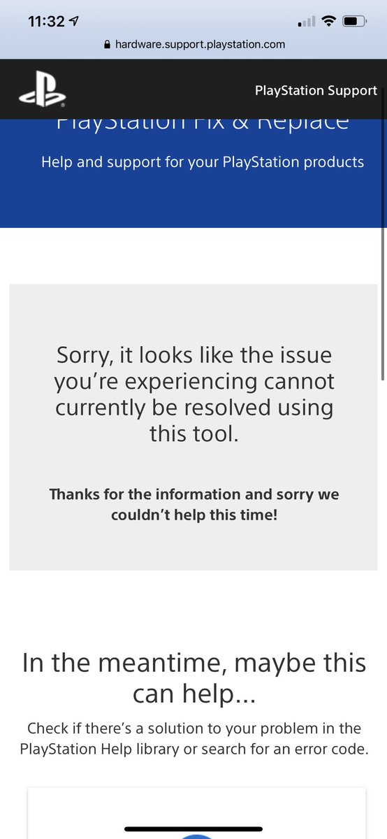 tmxghost's tweet image. @PlayStationUK 
Trying to get support for wifi disconnect and hardware issues and I get this?

I follow the links and go around in circles?!

#poortechsupport