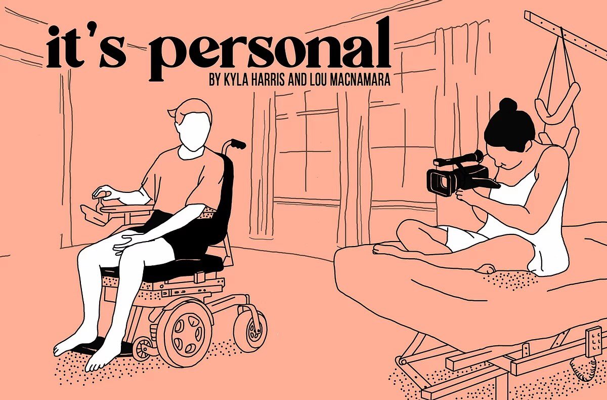 Meet our April residents: Kyla Harris & Lou Macnamara (@lou_macnamara) !!! Their film, It’s Personal, is up on the homepage, along with some cute behind the scenes content, a reading list n handy resources ✨ thewhitepube.com ✨