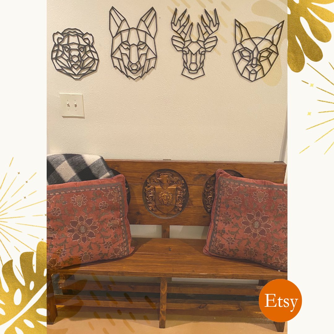 magicmakerwksp's tweet photo. We absolutely love these forest creatures on our walls ✨🦌🌲

Like this decor? Purchase: https://t.co/HSKc9Vnf09 https://t.co/H9CEEFccy7