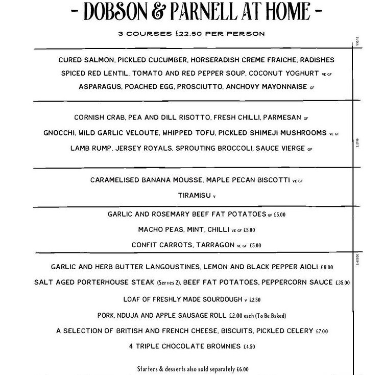 DobsonParnell's tweet photo. Our April Spring menu is now live! Which dishes are you most looking forward to trying? https://t.co/b9G77FzybC ππ΄
#dobsonandparnell #food #foodie #takeout #takeaway #restaurantathome #thursday #april #newcastle #newcastlequayside https://t.co/ehU9AEpWaG