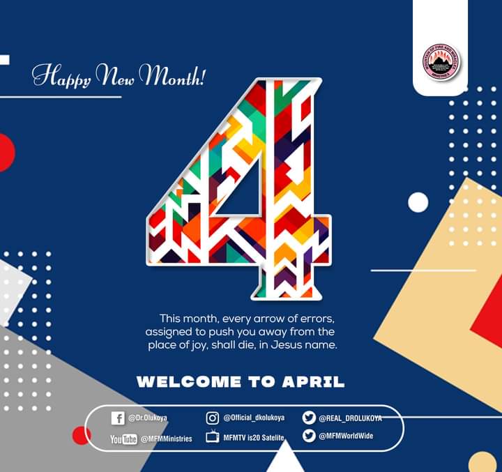 REAL_DKOLUKOYA's tweet photo. In this new month, your prayers will never lack answers, before you speak, God will answer you. 
Your voice will be heard globally and every opportunity that has passed you by will make a turn around to your advantage, devourers shall be rebuked for your sake in Jesus name, Amen. https://t.co/F8J1t1bs5H