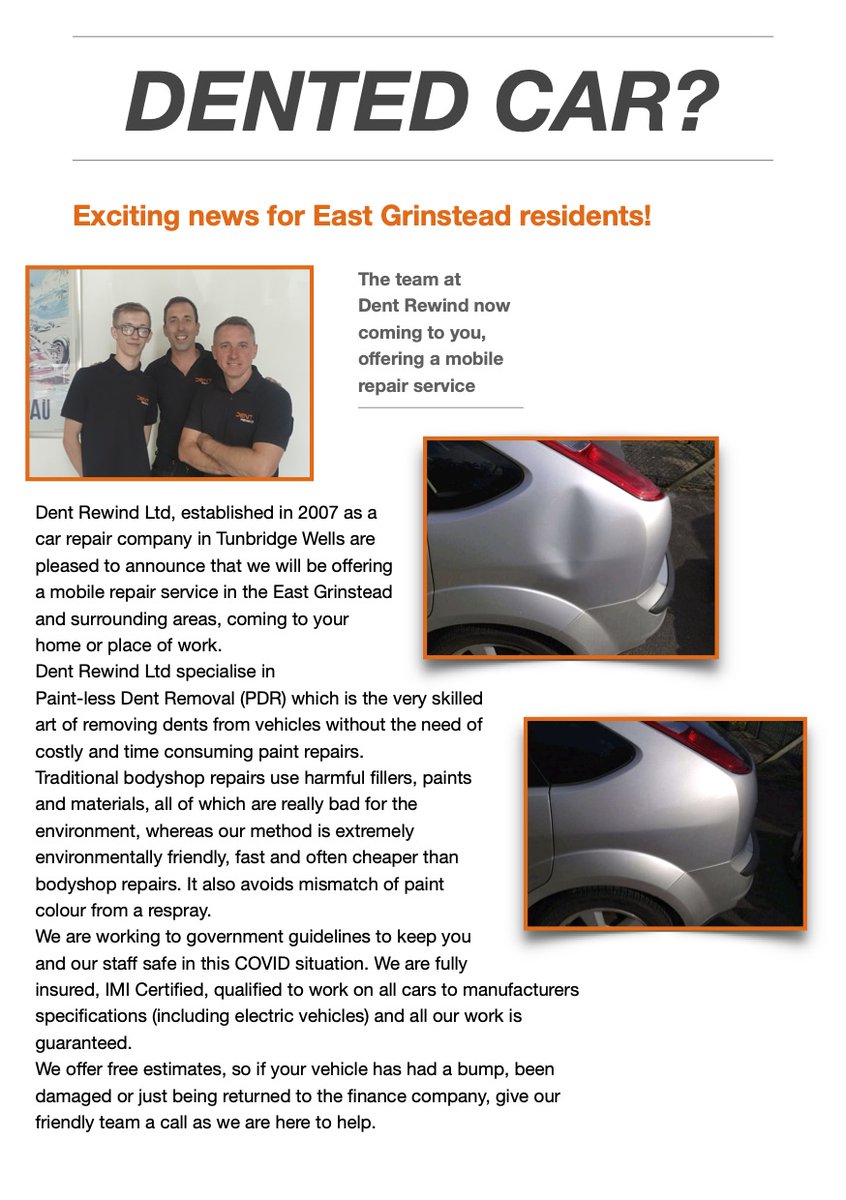 dentmanpaul's tweet photo. East Grinstead - we are coming to you! https://t.co/VYjUwFanH7