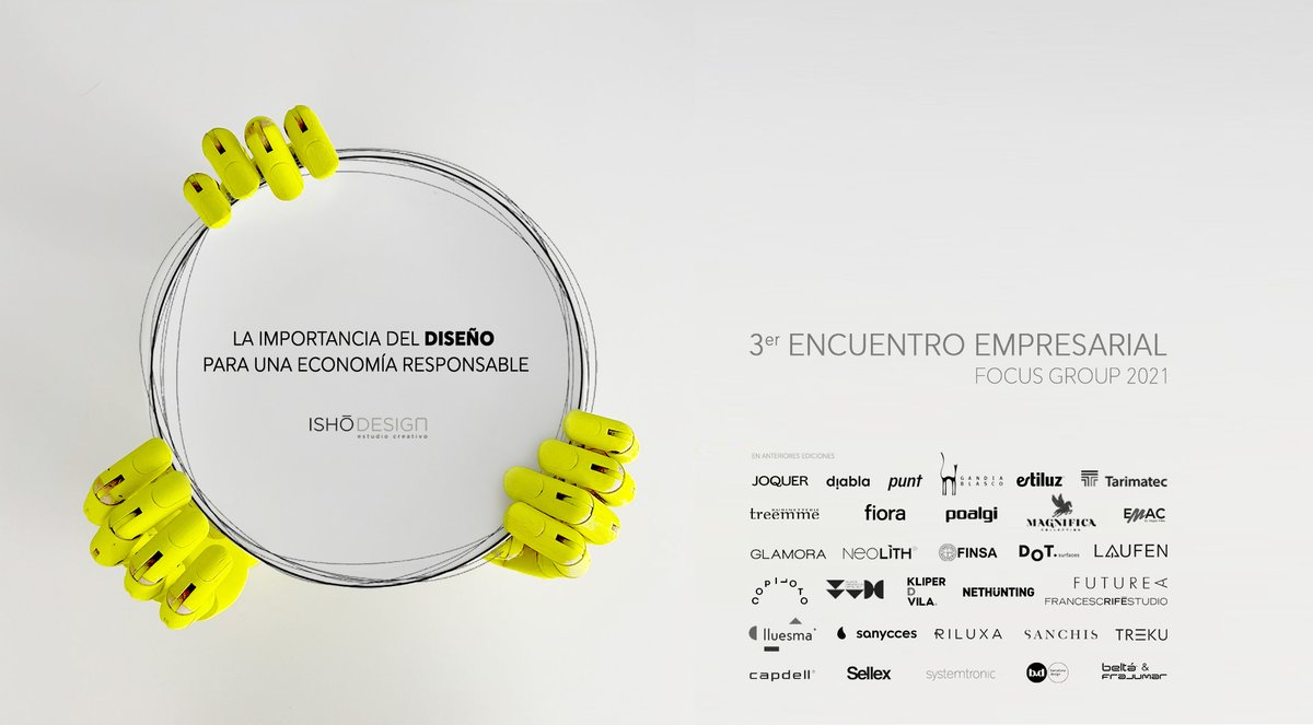 CDICV's tweet photo. LA IMPORTANCIA DEL DISEÑO PARA UNA ECONOMÍA RESPONSABLE

Evento empresarial valenciano FOCUS GROUP 2021 

@ishodesign 

+info: https://t.co/UEupqacb8t

#CDICV #IshoDesign #FocusGroup2021 #encuentros https://t.co/mbzyewOss9