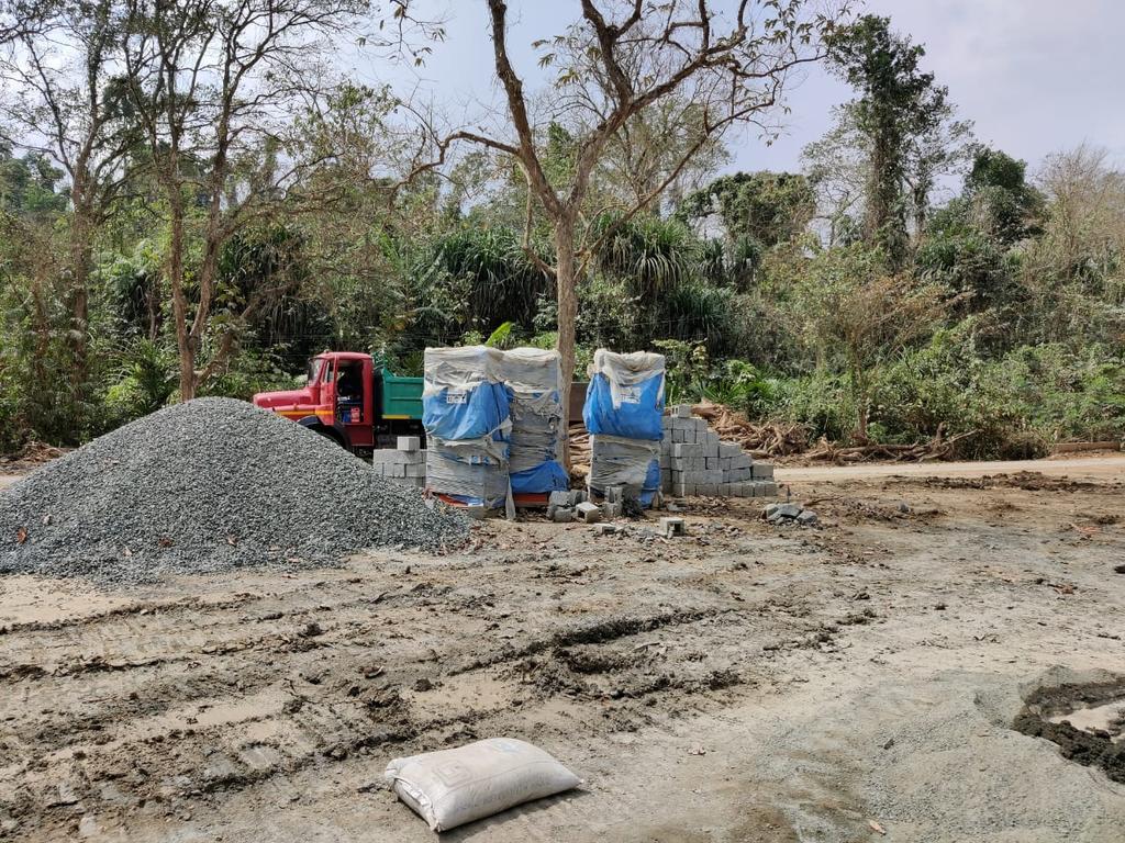 GKurmaRao5's tweet photo. Installing of petrol pump tanks at Baratang and hope the petrol pump will start in the month of May, 2021 https://t.co/n5OX1q2mv0