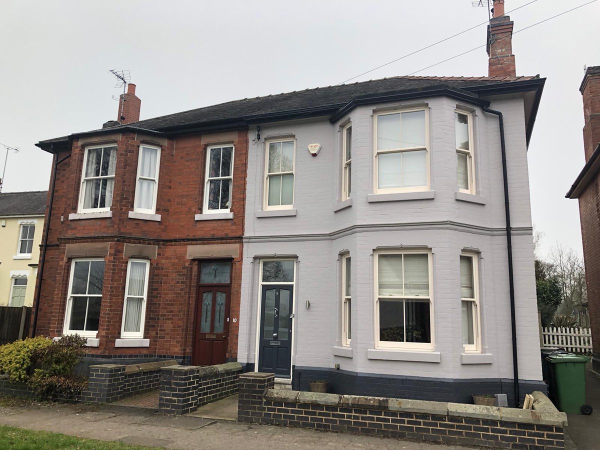 The winners of the March Photo Competition are  <a href="/DerwentWindows/">Derwent Windows & Doors</a> for this lovely double installation in white and cream. The comment was made that the sash windows were so good that the neighbours decided to follow suit. Well done and thank you for entering.