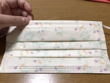 小花柄が可愛い 30枚539円 しまむらの花柄プリントマスク しまむらプチプラdiary