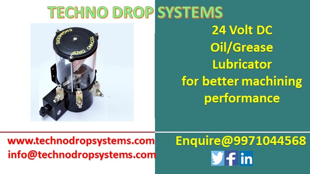 Our 24 volt DC Oil/Grease Lubricator by <a href="/TechnoDropSys/">TechnoDropSystems</a>  is designed with latest technology for highly demanding applications.
bit.ly/3hHefXO
#manufacturers #TamilNadu #Chennai #Odisha #steel 
#salem #AndhraPradesh #sugarindustry