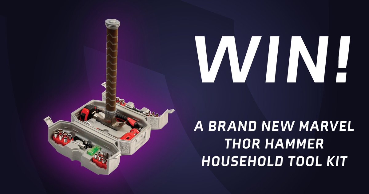 VanAdMan_'s tweet photo. @Bellarose_55_ congratulations! You have won our Twitter competition for the Thor Hammer tool kit. Please DM us with your details. #VAM https://t.co/yN7ovC2wRv
