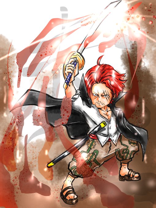 赤髪海賊団のtwitterイラスト検索結果