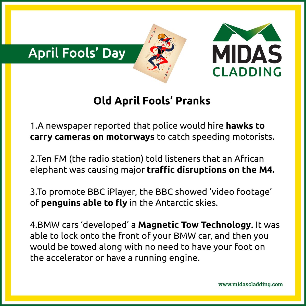 Midas Cladding tweet media