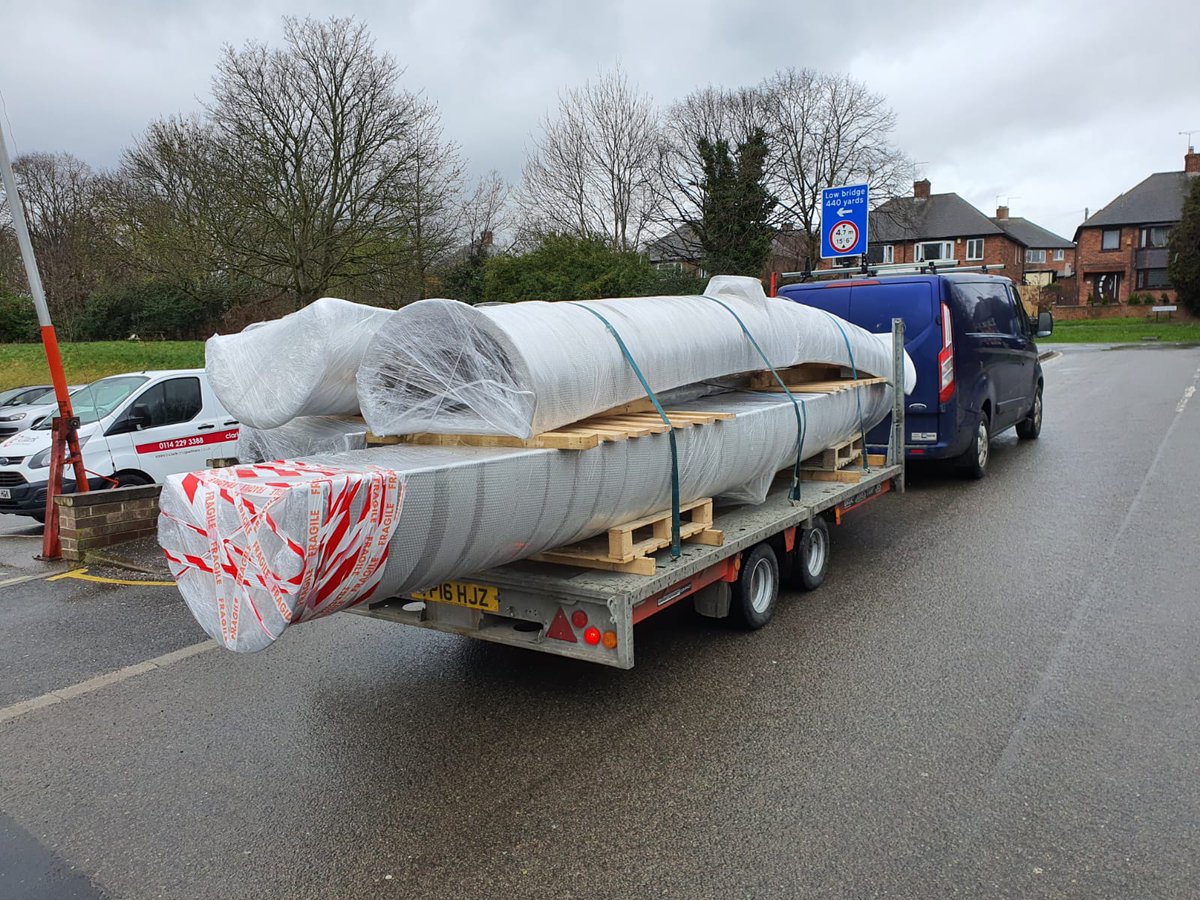 SOuLupdate's tweet photo. This time last week SOuL's very own slide transporter took to the roads. This beast is off to @hazelwoodoxted for an incredible #outdoorlearning installation. Not long now until we can show you the finished result!

#outdoorplay #schooloutside #learningoutsidethebox https://t.co/EN5r4xlCtL